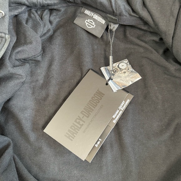 Harley-Davidson Women’s Potomac 3-in-1 Leather Riding Jacket size medium - Picture 12 of 15